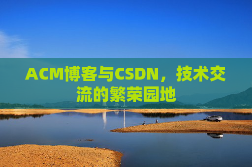 ACM博客与CSDN，技术交流的繁荣园地